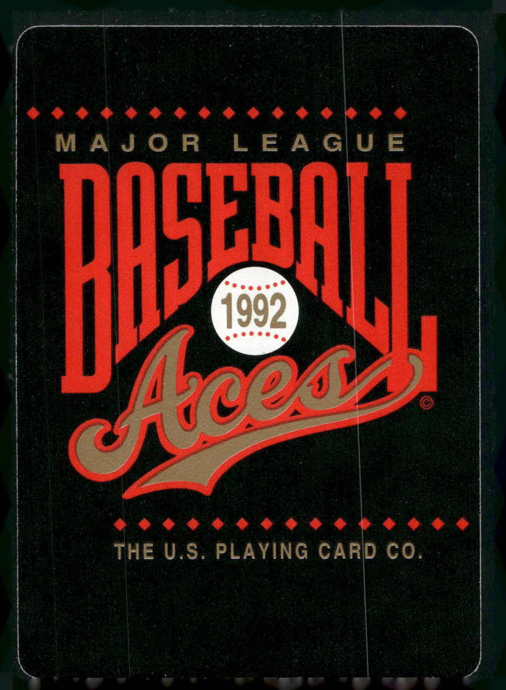 1992 U.S. Playing Card Co. Baseball Aces Playing Cards #6♣ Andre Dawson