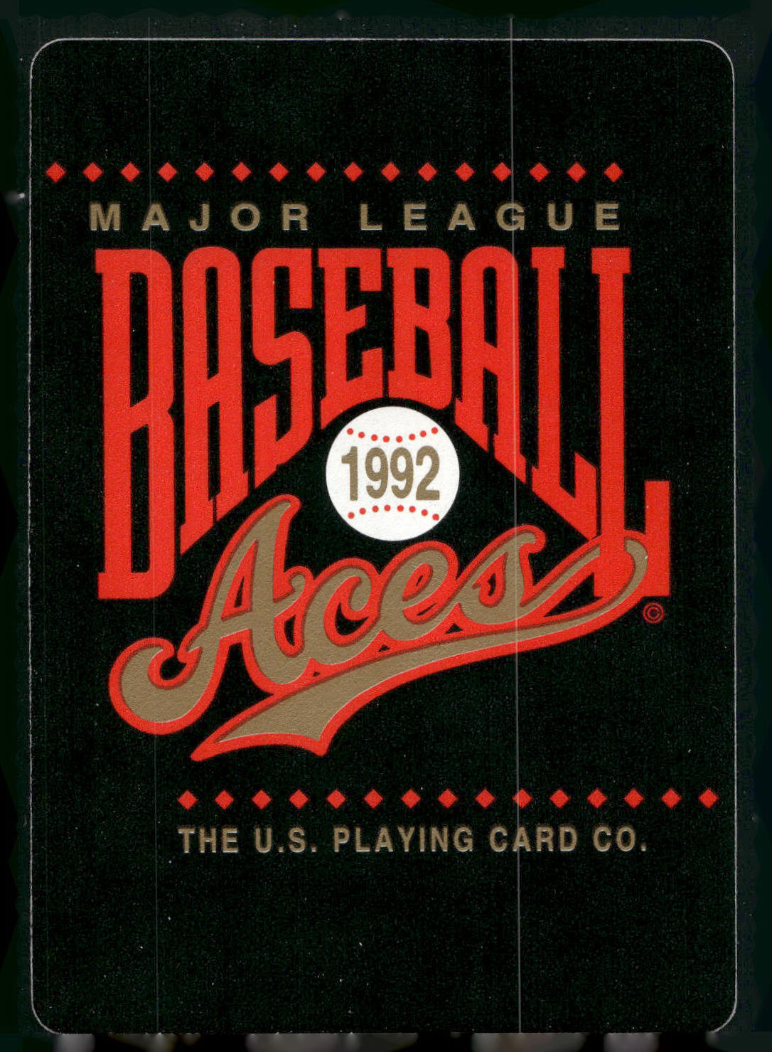 1992 U.S. Playing Card Co. Baseball Aces Playing Cards #5♣ Fred McGriff