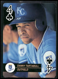 1992 U.S. Playing Card Co. Baseball Aces Playing Cards #4♣ Danny Tartabull