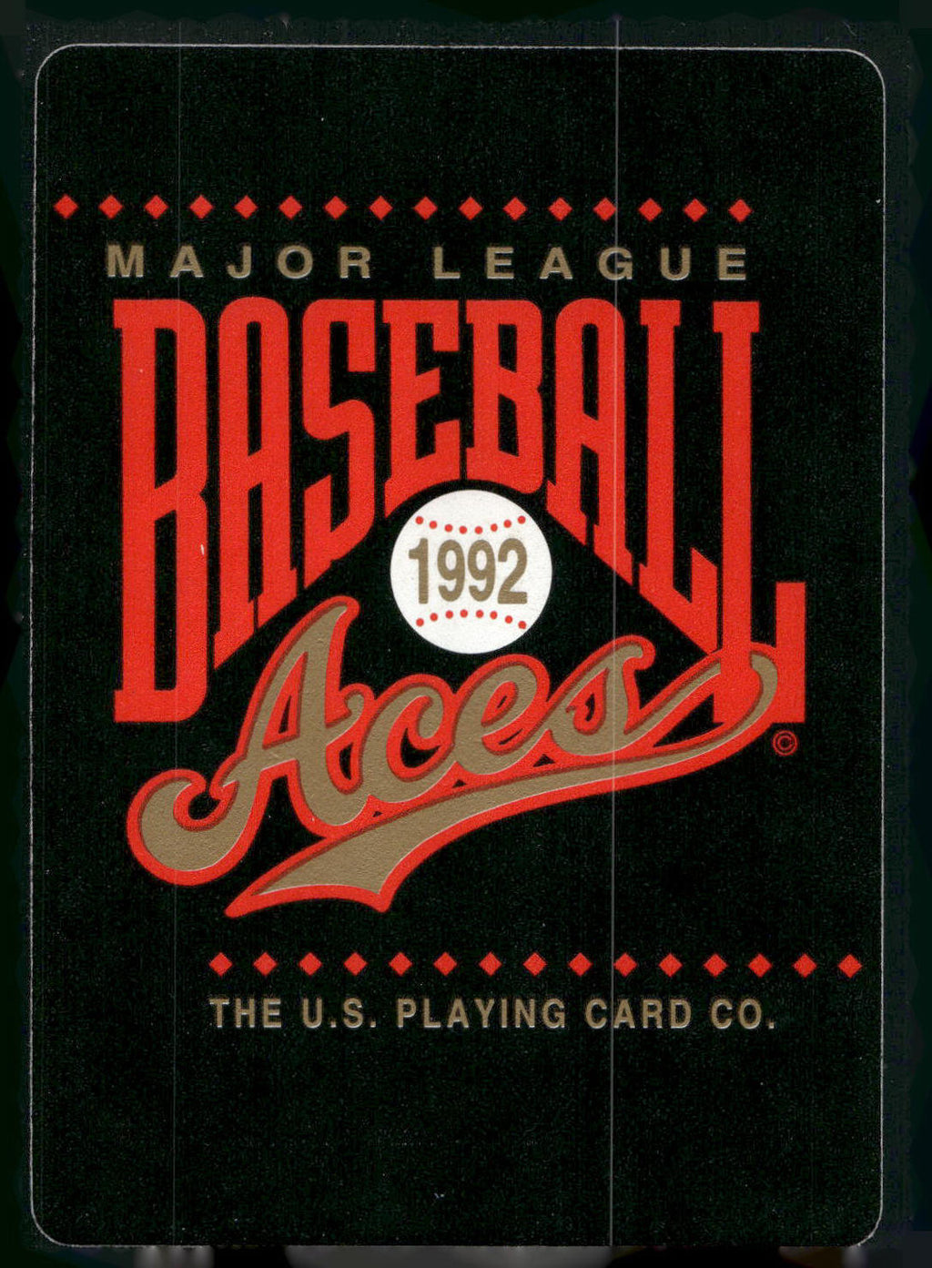 1992 U.S. Playing Card Co. Baseball Aces Playing Cards #3♣ Mickey Tettleton