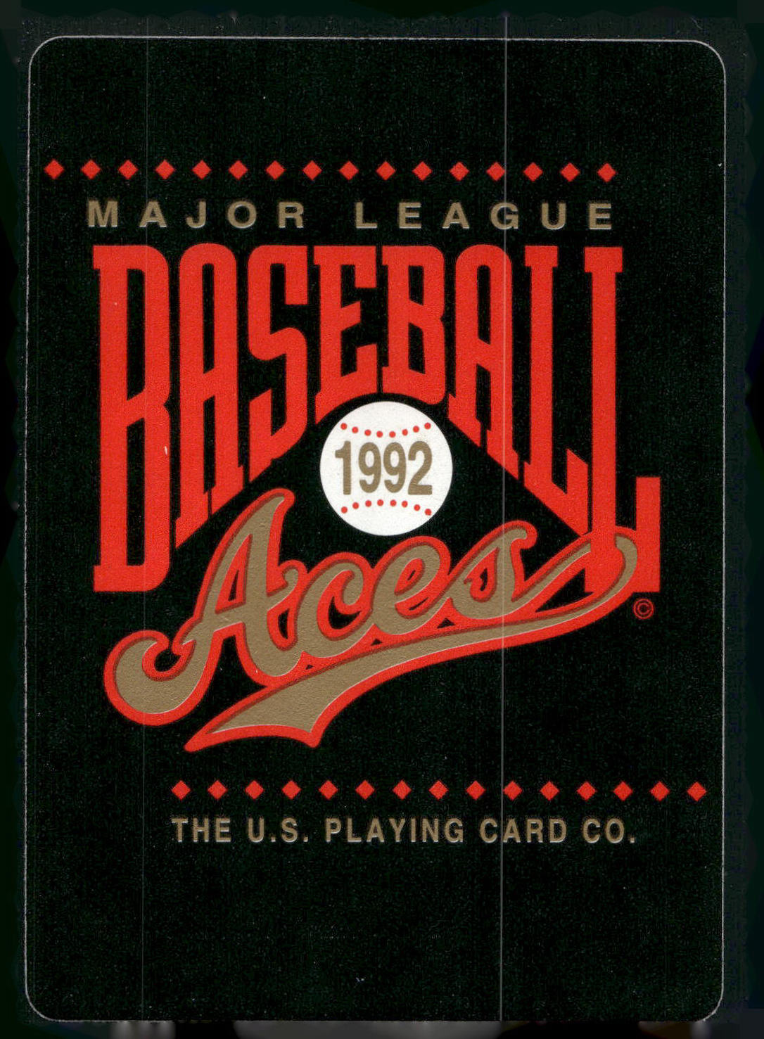 1992 U.S. Playing Card Co. Baseball Aces Playing Cards #3♣ Mickey Tettleton
