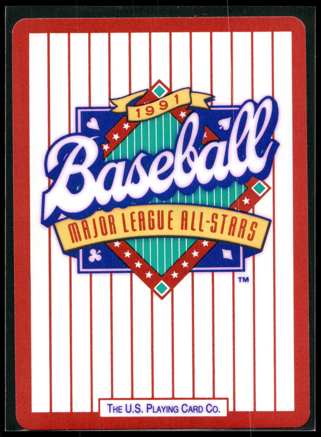 1991 U.S. Playing Card Co. Major League All-Stars #9 Ruben Sierra