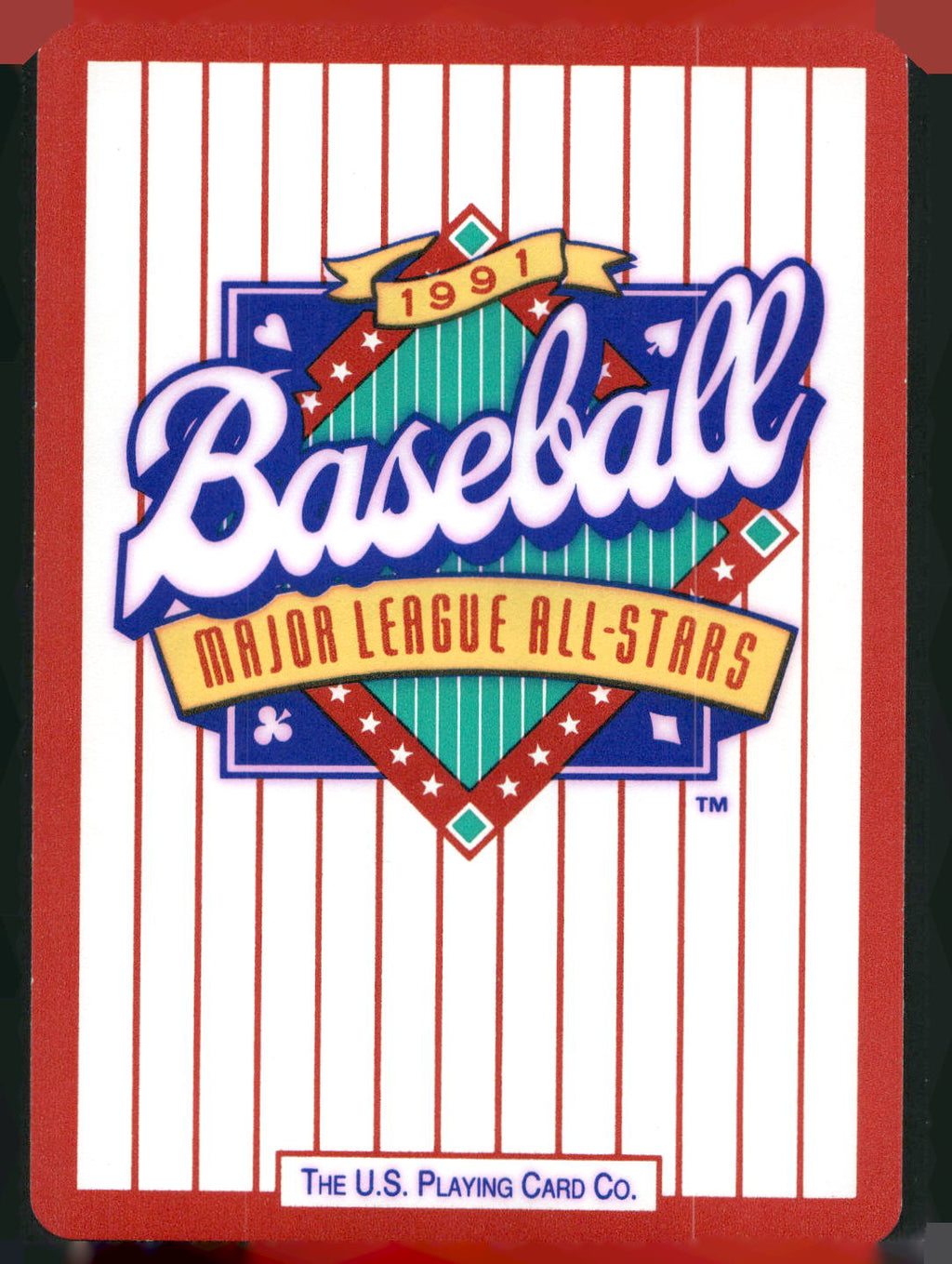 1991 U.S. Playing Card Co. Major League All-Stars #A Jack Morris