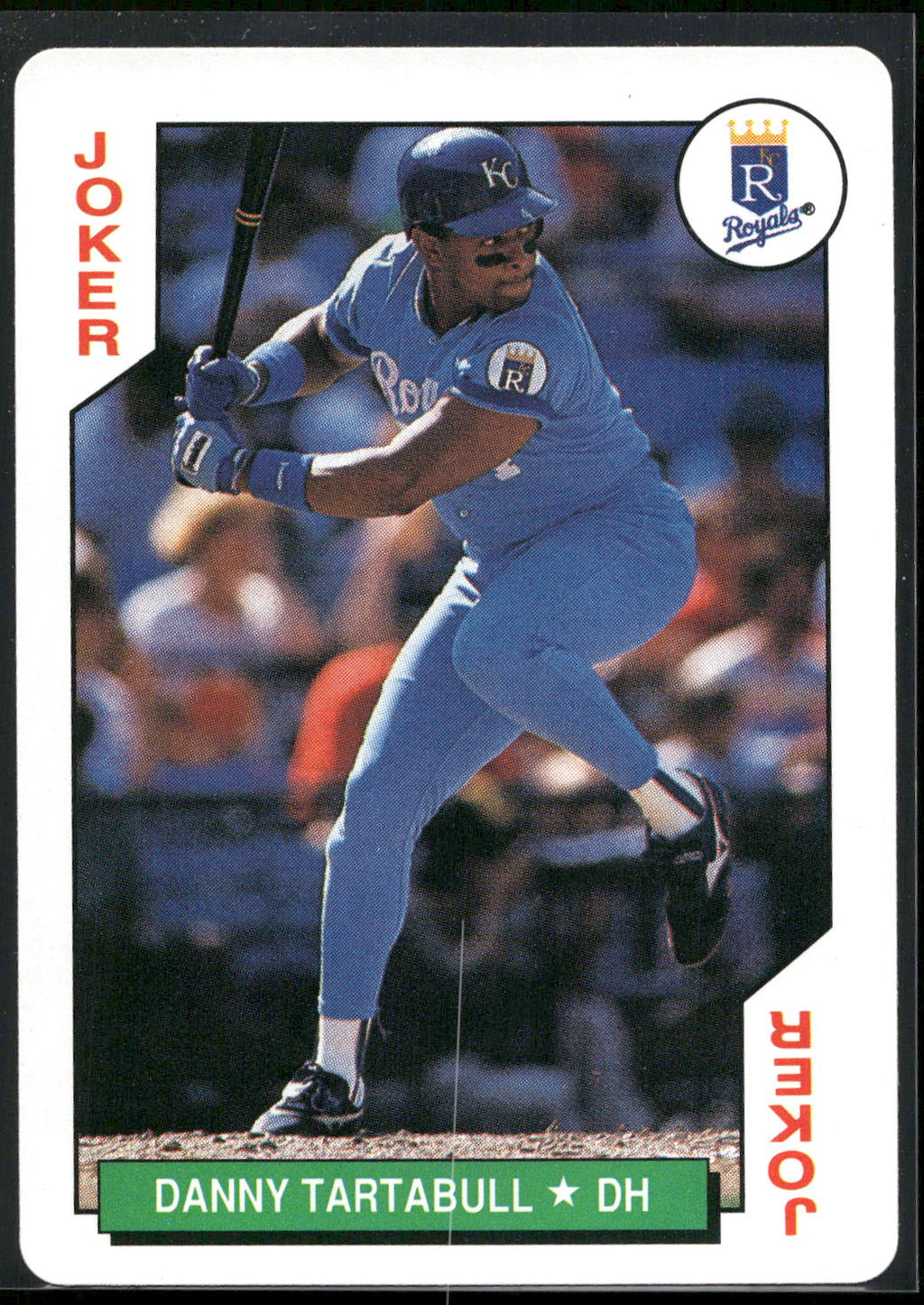 1991 U.S. Playing Card Co. Major League All-Stars #JOKER Danny Tartabull