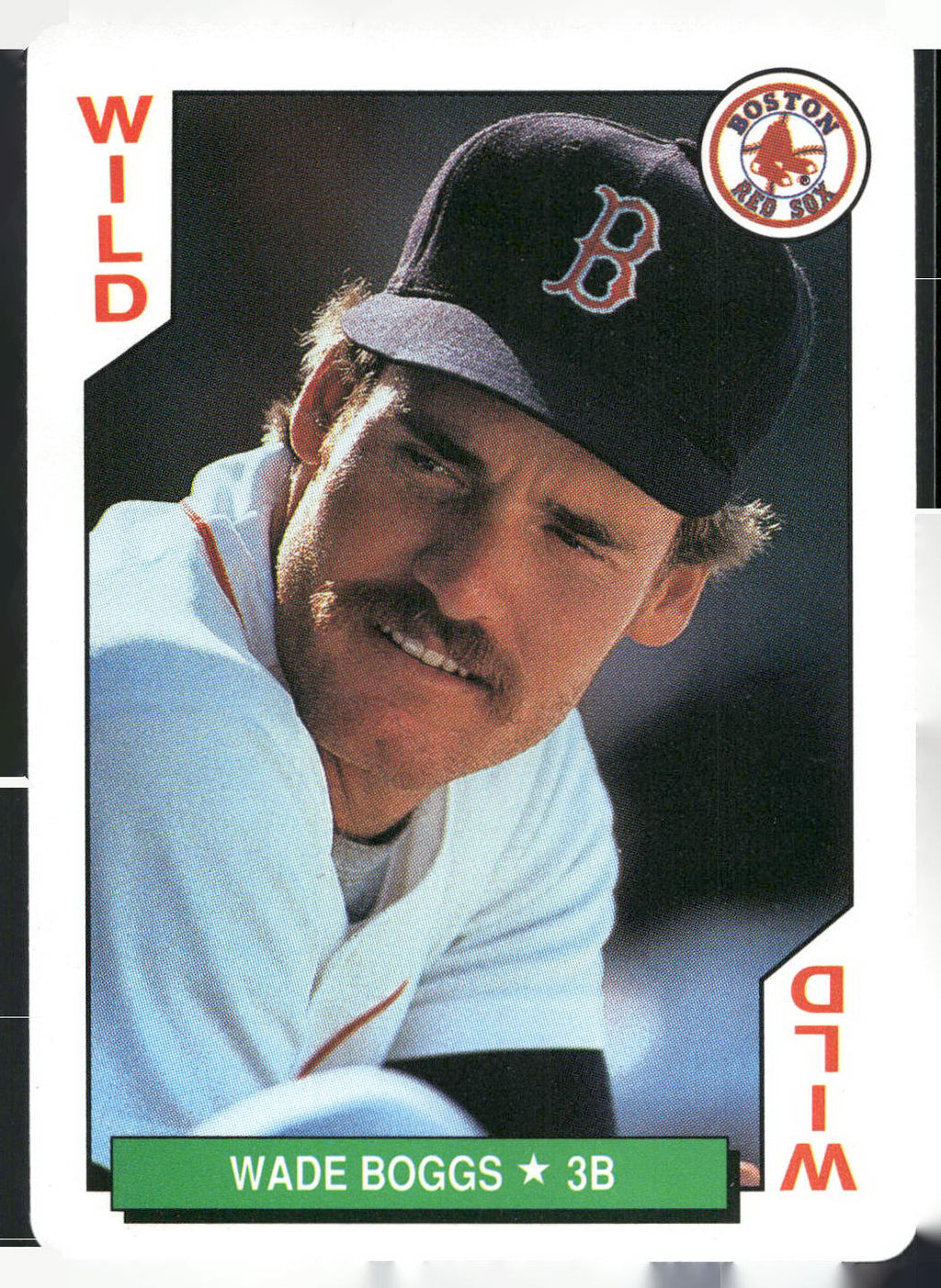 1991 U.S. Playing Card Co. Major League All-Stars #WILD Wade Boggs
