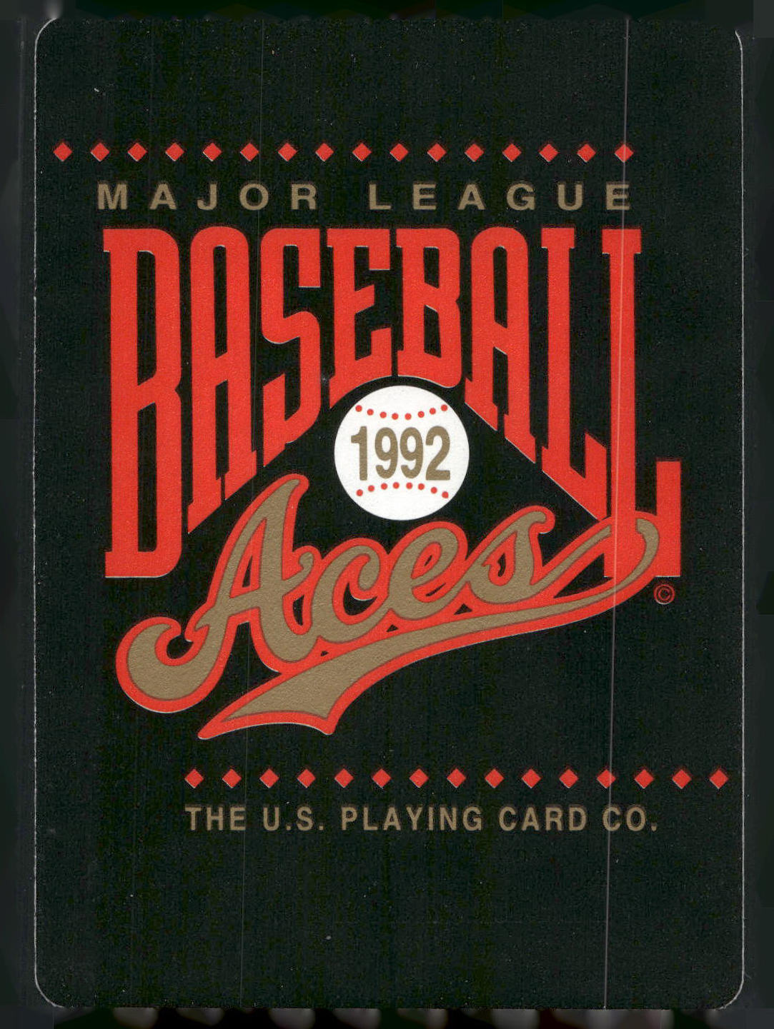 1992 U.S. Playing Card Co. Baseball Aces Playing Cards #JOKERa Roger Clemens