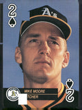 1992 U.S. Playing Card Co. Baseball Aces Playing Cards #2♠ Mike Moore