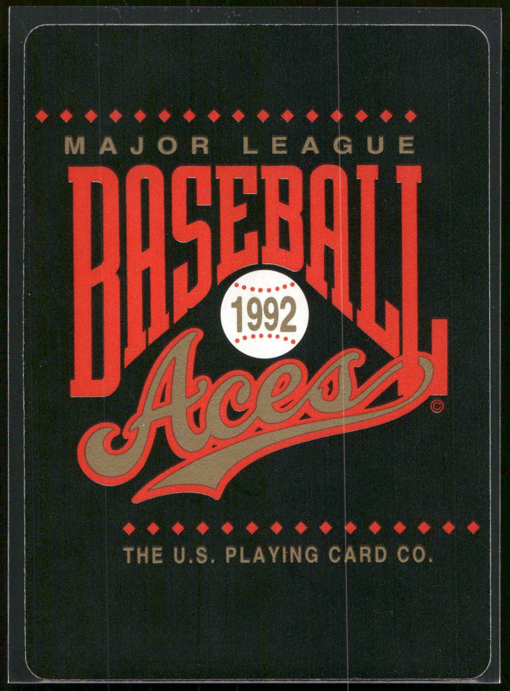 1992 U.S. Playing Card Co. Baseball Aces Playing Cards #9♠ Tom Candiotti