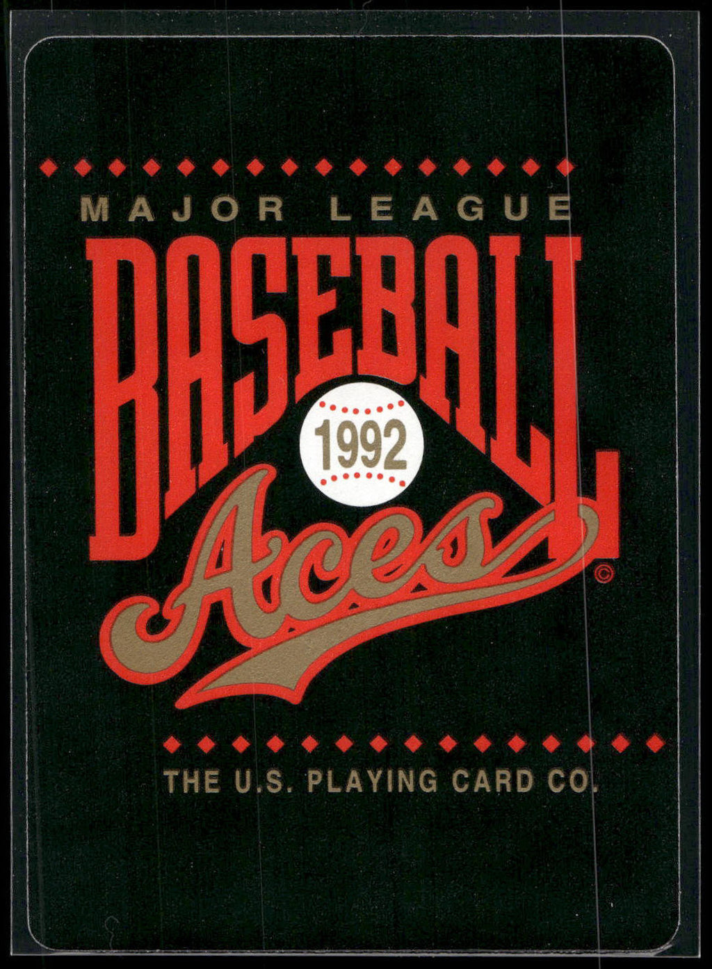 1992 U.S. Playing Card Co. Baseball Aces Playing Cards #2♦ Danny Tartabull