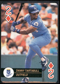 1992 U.S. Playing Card Co. Baseball Aces Playing Cards #2♦ Danny Tartabull