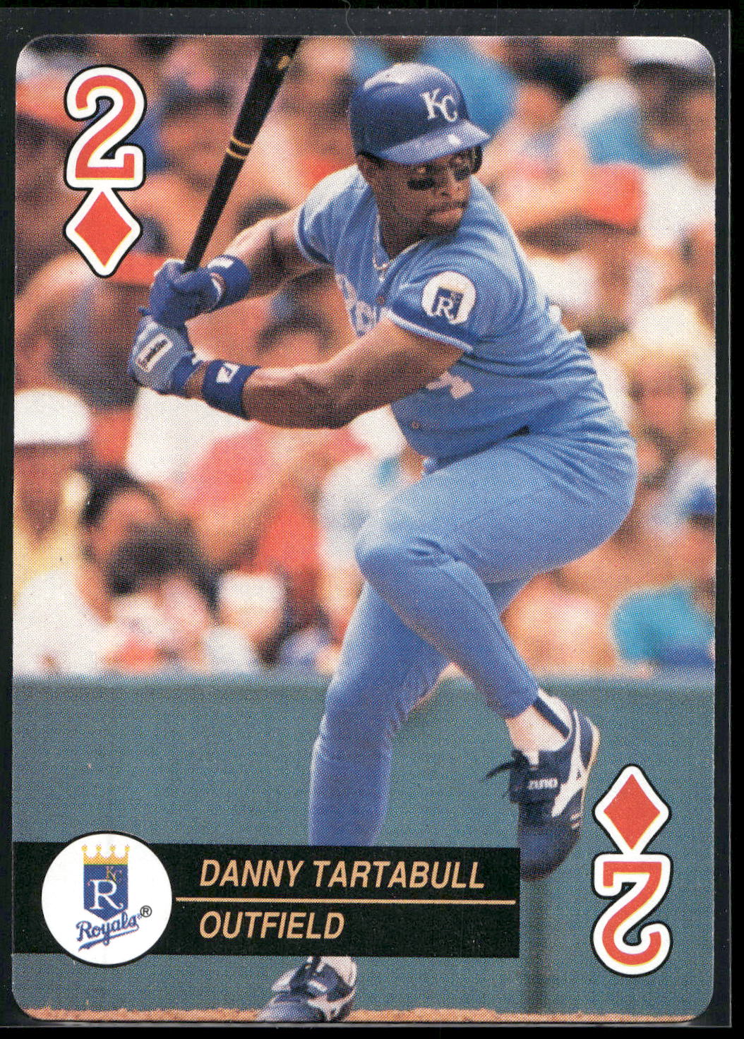 1992 U.S. Playing Card Co. Baseball Aces Playing Cards #2♦ Danny Tartabull