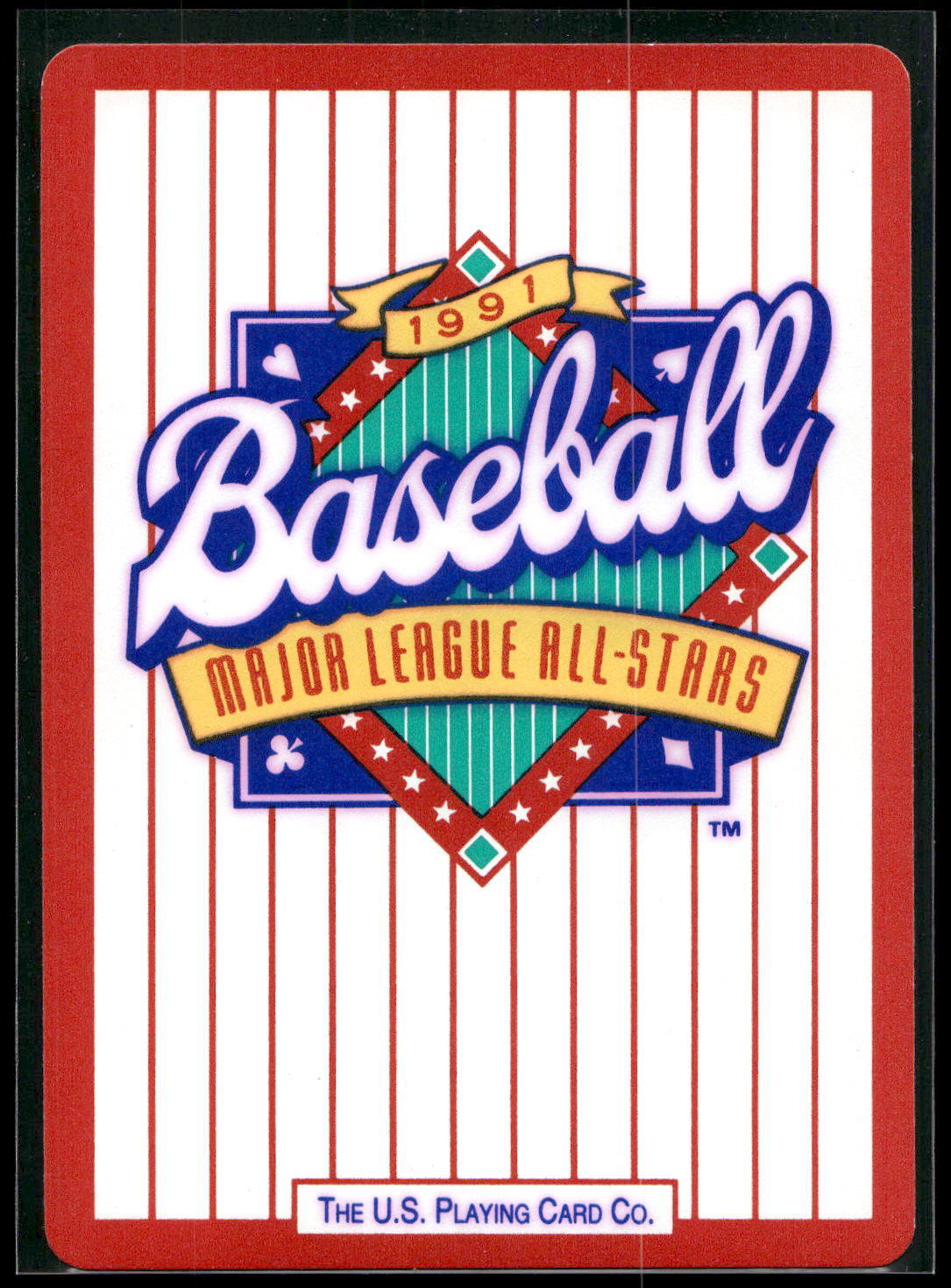 1991 U.S. Playing Card Co. Major League All-Stars #2♠ Eddie Murray