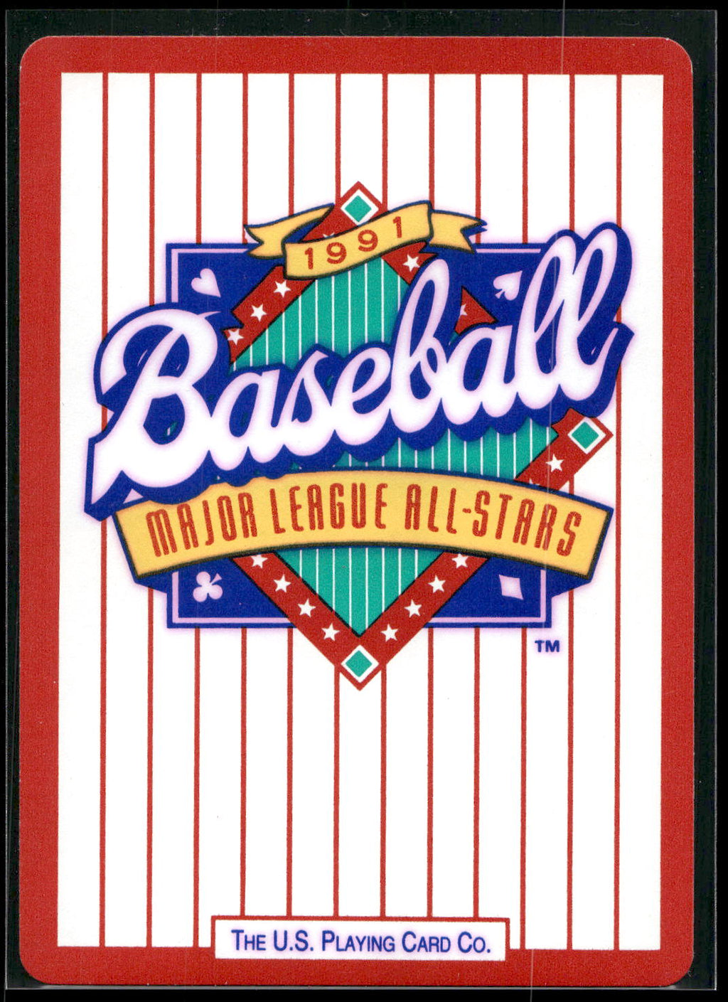1991 U.S. Playing Card Co. Major League All-Stars #3♠ Pete Harnisch