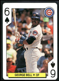 1991 U.S. Playing Card Co. Major League All-Stars #6♠ George Bell