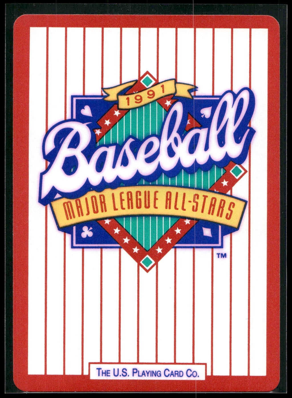 1991 U.S. Playing Card Co. Major League All-Stars #7♠ Dennis Martinez