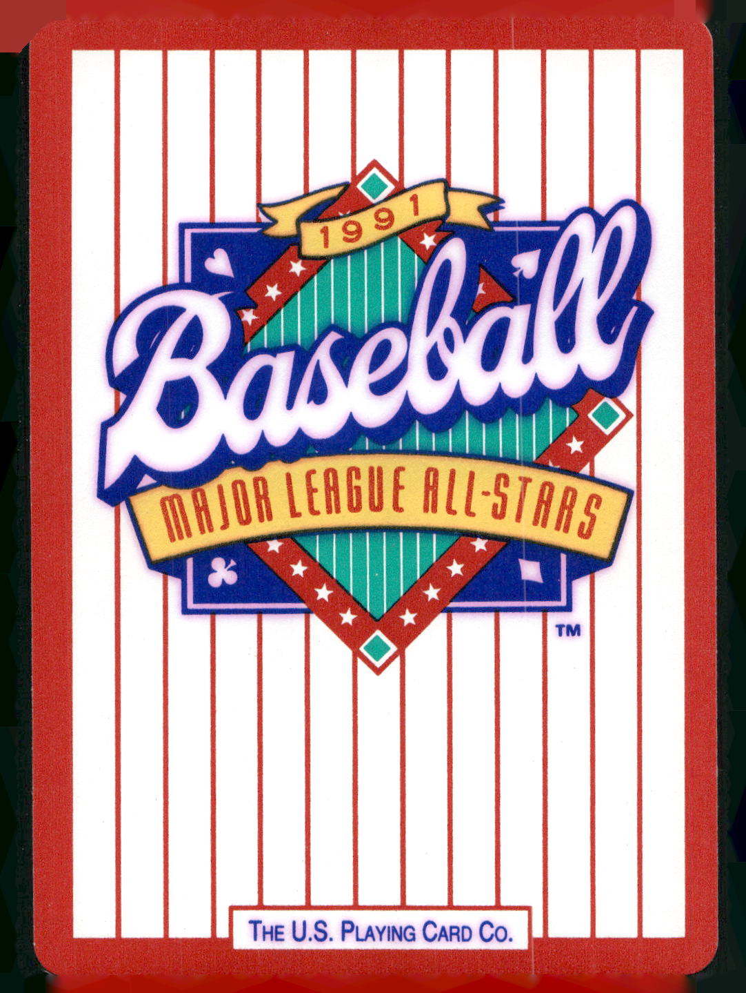 1991 U.S. Playing Card Co. Major League All-Stars #8 Brett Butler