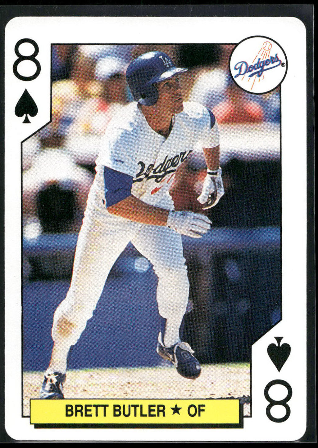 1991 U.S. Playing Card Co. Major League All-Stars #8 Brett Butler