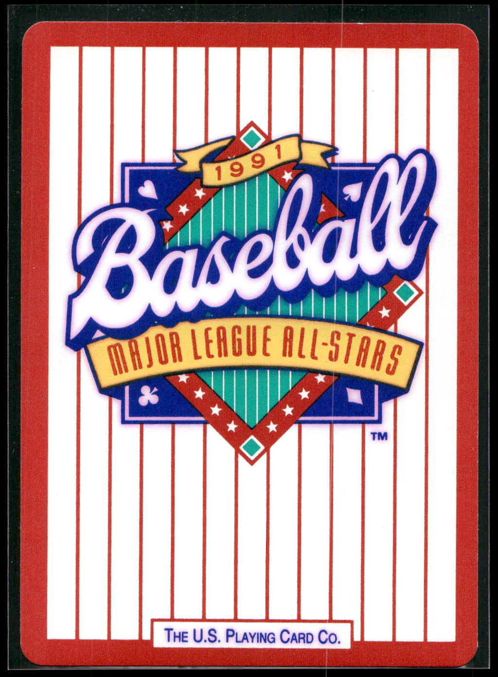1991 U.S. Playing Card Co. Major League All-Stars #9 Felix Jose