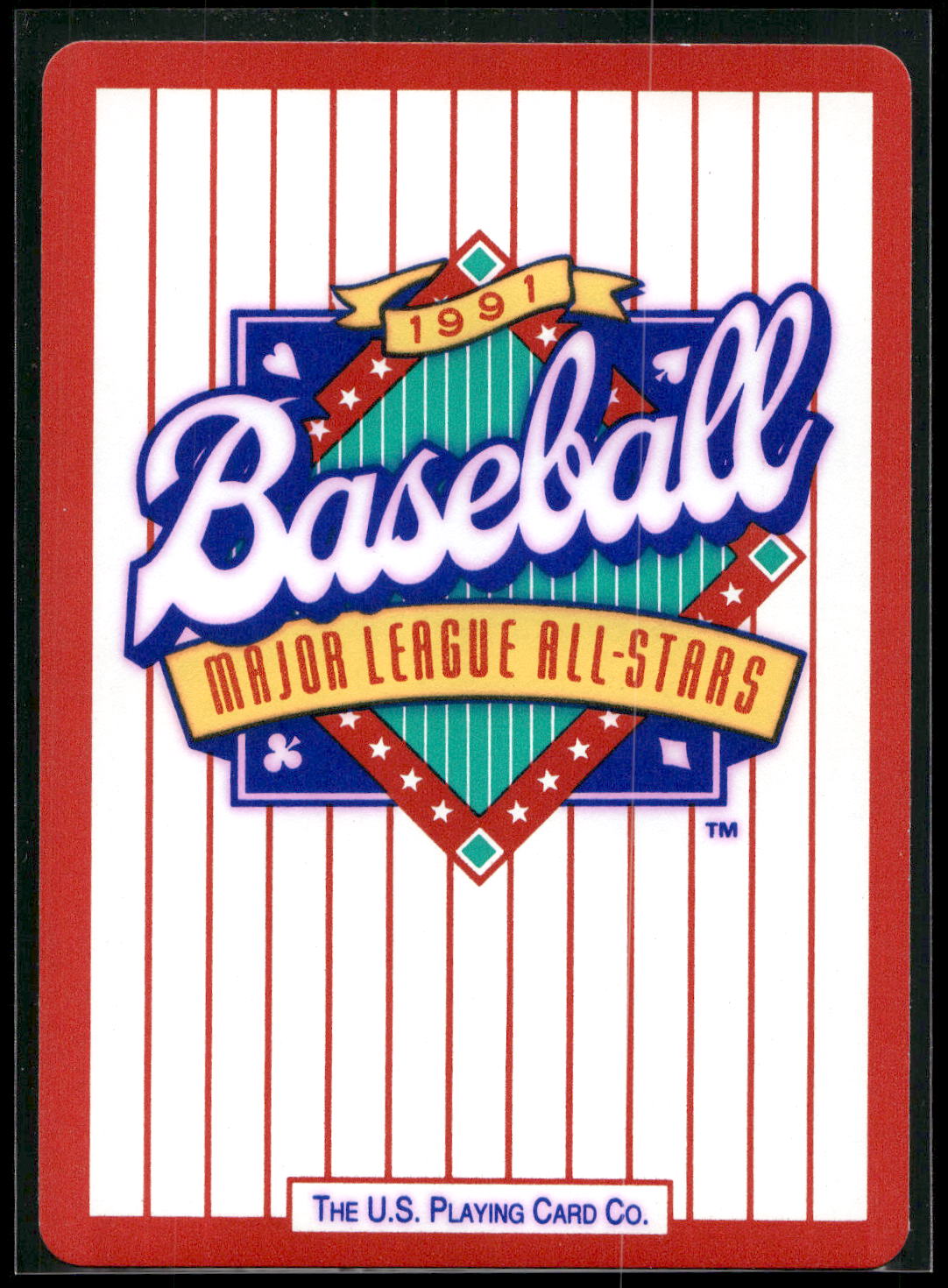 1991 U.S. Playing Card Co. Major League All-Stars #9 Felix Jose