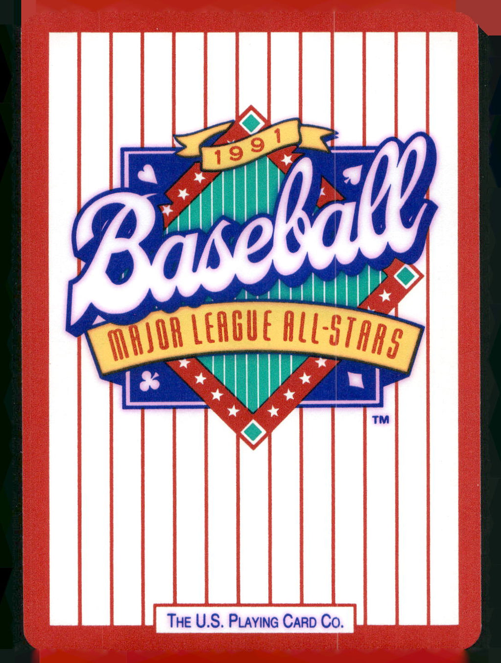 1991 U.S. Playing Card Co. Major League All-Stars #10♠ Rob Dibble