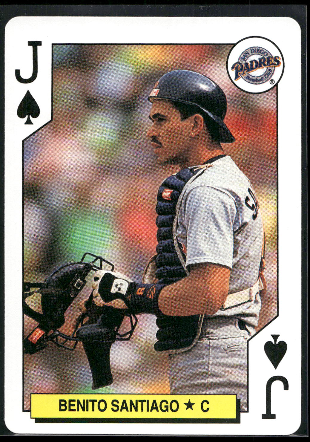 1991 U.S. Playing Card Co. Major League All-Stars #J Benito Santiago