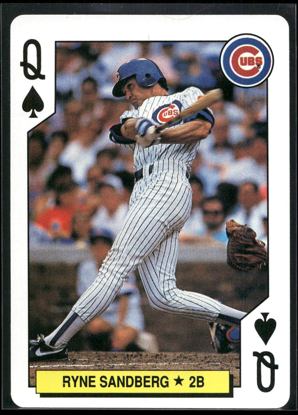 1991 U.S. Playing Card Co. Major League All-Stars #Q Ryne Sandberg