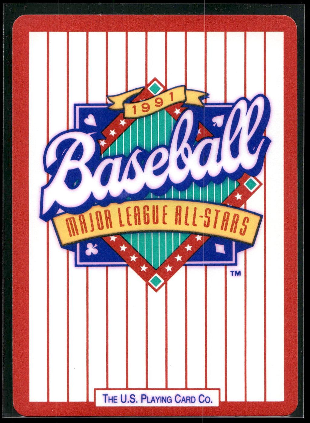 1991 U.S. Playing Card Co. Major League All-Stars #K♠ Ozzie Smith