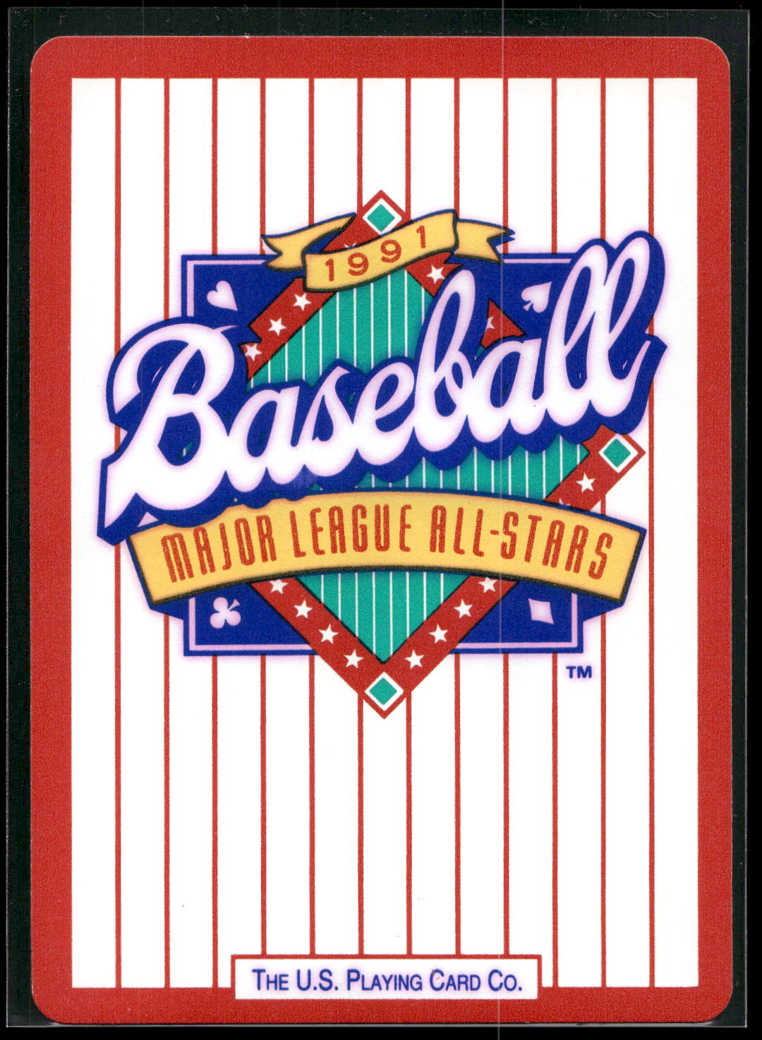 1991 U.S. Playing Card Co. Major League All-Stars #K♠ Ozzie Smith