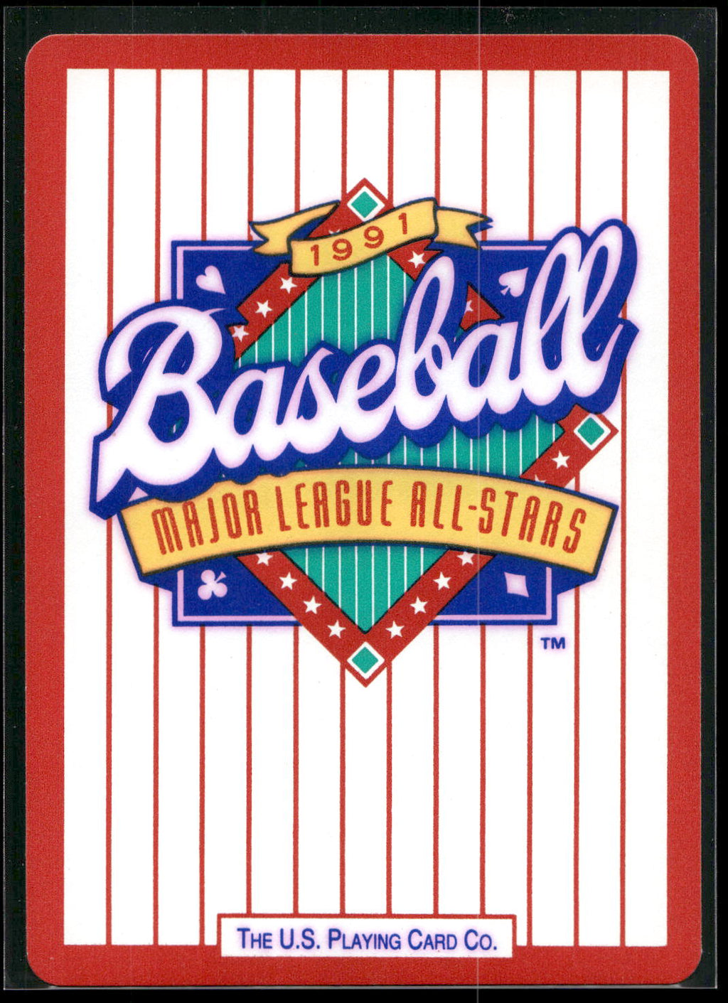 1991 U.S. Playing Card Co. Major League All-Stars #2 Carlton Fisk