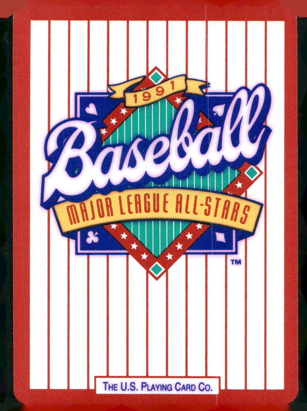1991 U.S. Playing Card Co. Major League All-Stars #4♦ Kirby Puckett