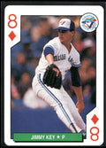 1991 U.S. Playing Card Co. Major League All-Stars #8♦ Jimmy Key
