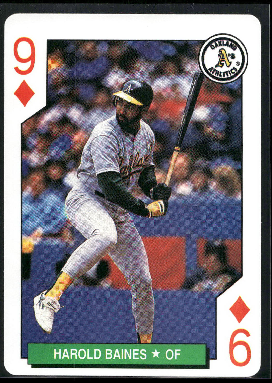 1991 U.S. Playing Card Co. Major League All-Stars #9♦ Harold Baines