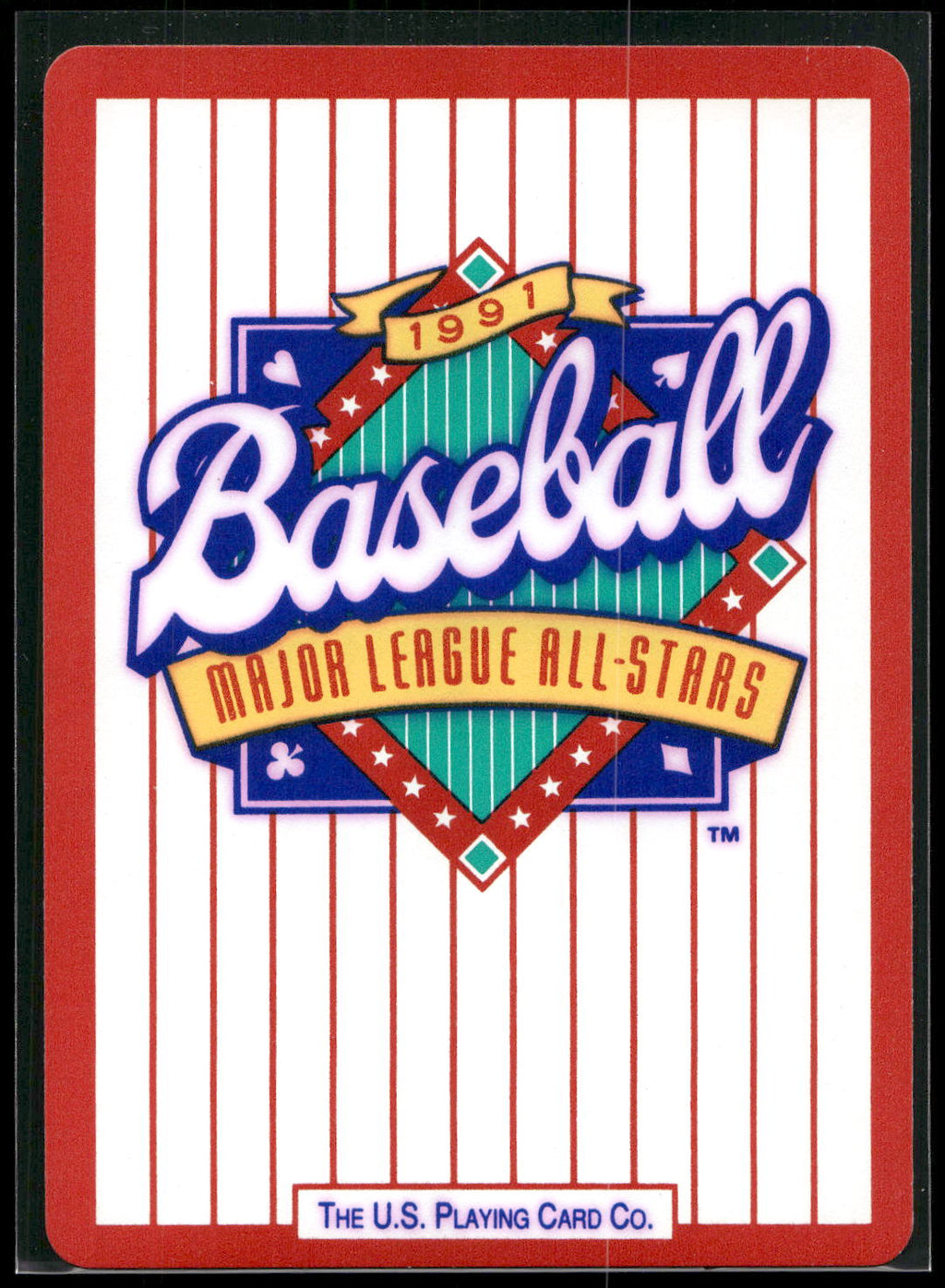 1991 U.S. Playing Card Co. Major League All-Stars #Q♦ Cecil Fielder