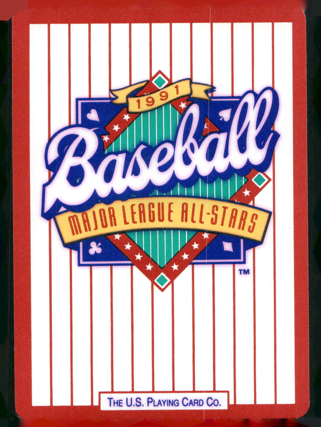 1991 U.S. Playing Card Co. Major League All-Stars #K♦ Cal Ripken Jr.