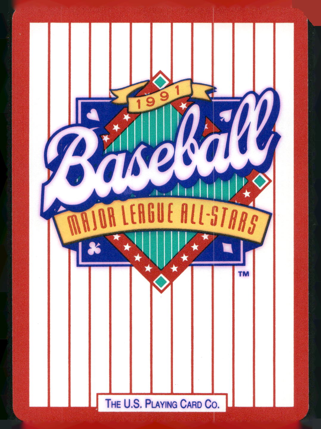 1991 U.S. Playing Card Co. Major League All-Stars #J♣ Andre Dawson