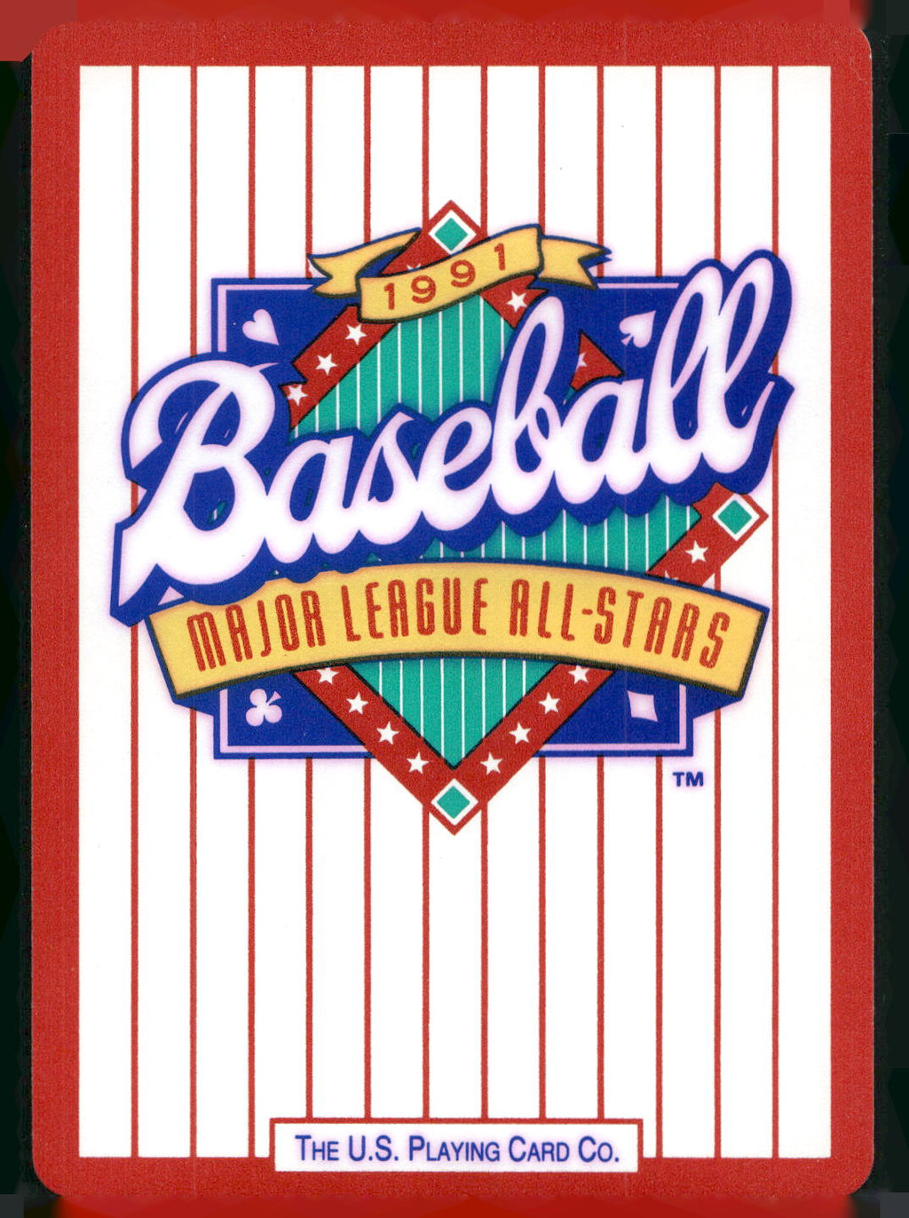 1991 U.S. Playing Card Co. Major League All-Stars #10♣ Lee Smith