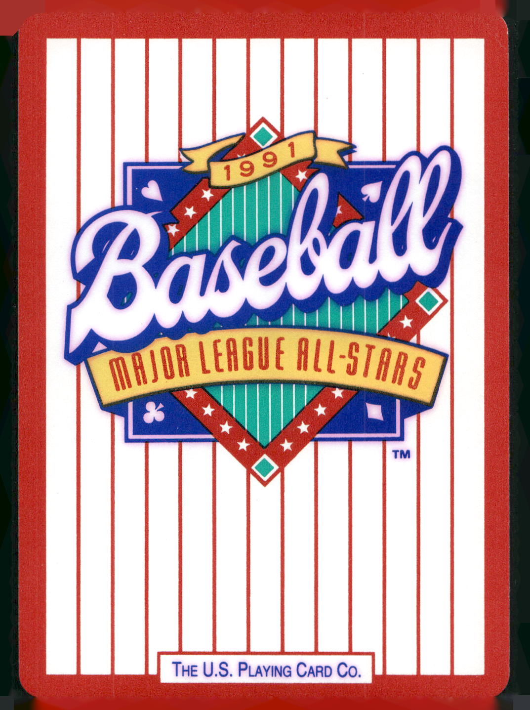 1991 U.S. Playing Card Co. Major League All-Stars #10♣ Lee Smith