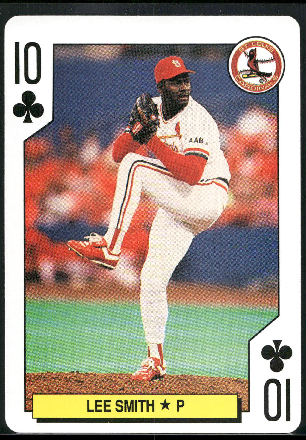 1991 U.S. Playing Card Co. Major League All-Stars #10♣ Lee Smith