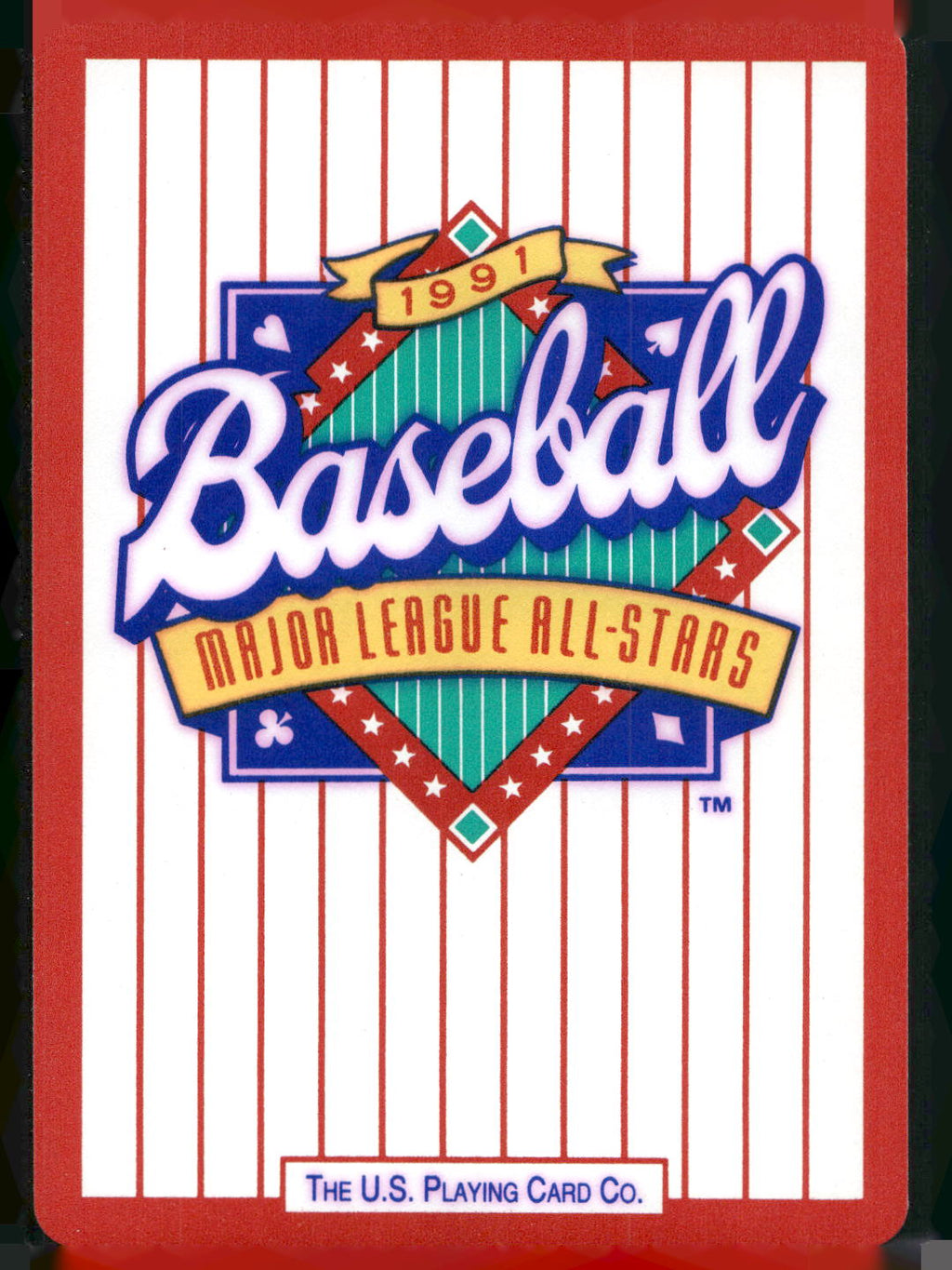 1991 U.S. Playing Card Co. Major League All-Stars #9♣ Craig Biggio