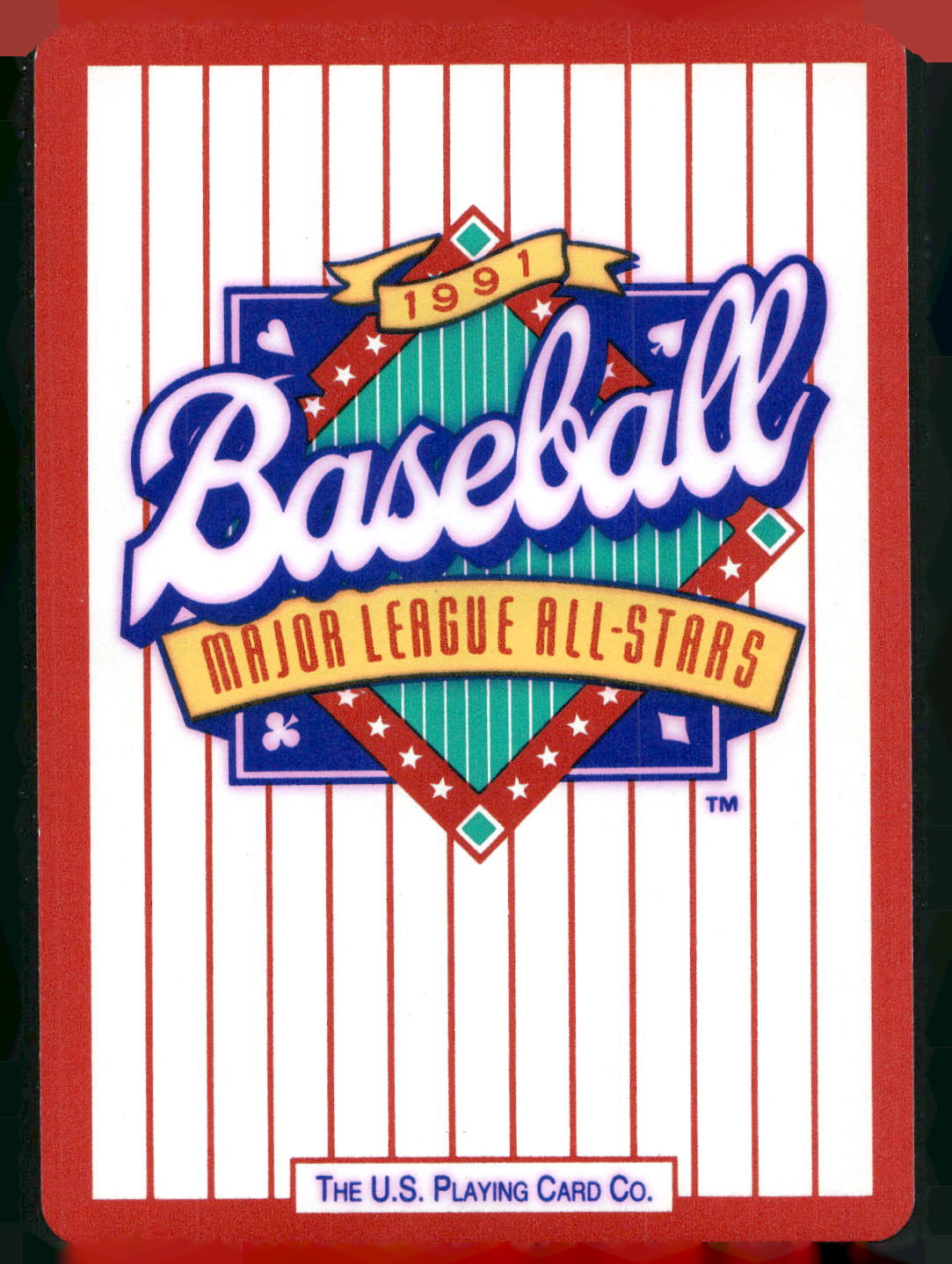 1991 U.S. Playing Card Co. Major League All-Stars #8♣ Juan Samuel