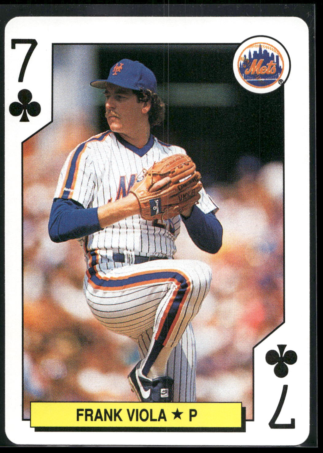 1991 U.S. Playing Card Co. Major League All-Stars #7♣ Frank Viola