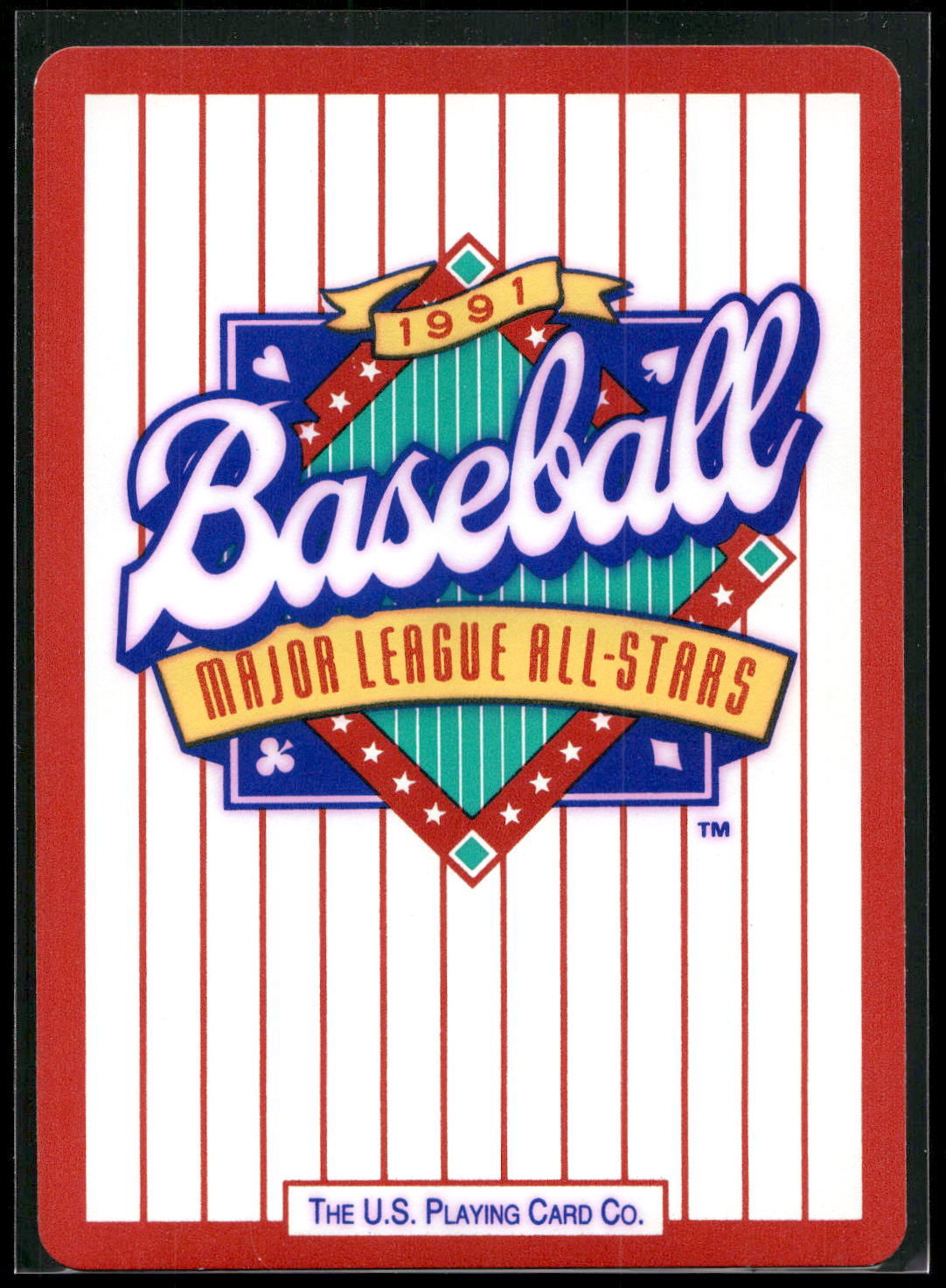 1991 U.S. Playing Card Co. Major League All-Stars #5♣ Mike Morgan