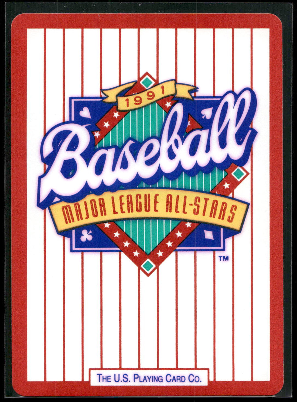 1991 U.S. Playing Card Co. Major League All-Stars #4♣ Howard Johnson