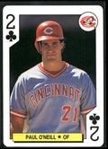 1991 U.S. Playing Card Co. Major League All-Stars #2♣ Paul O'Neill