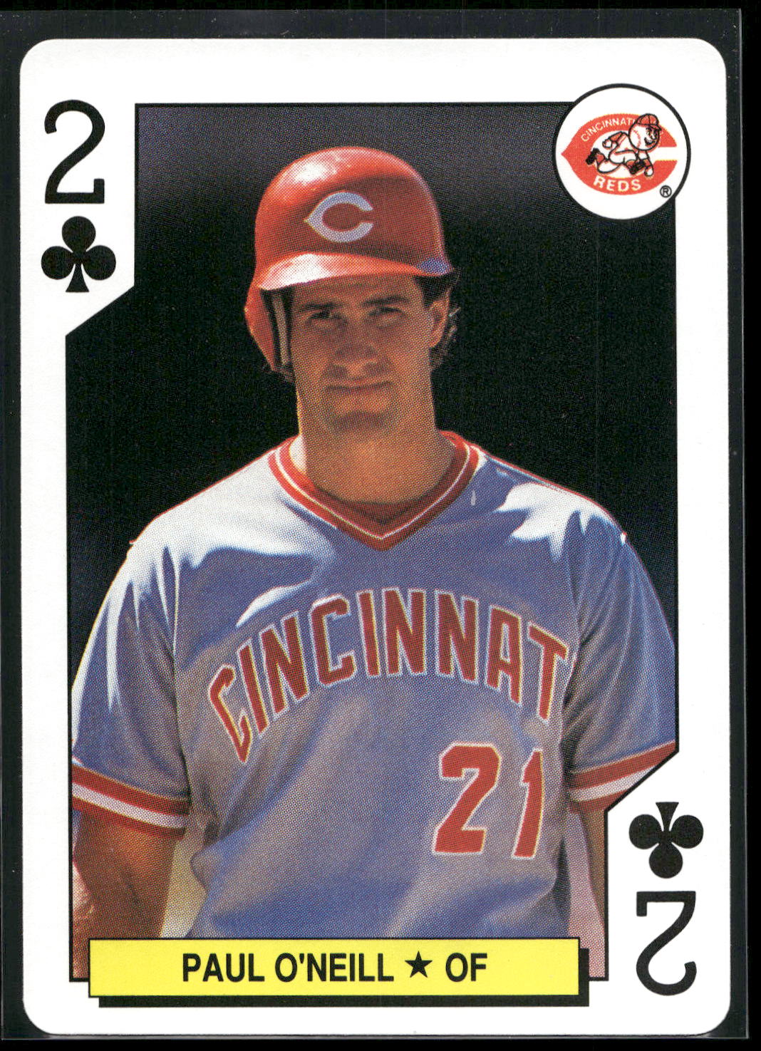 1991 U.S. Playing Card Co. Major League All-Stars #2♣ Paul O'Neill