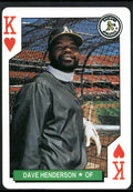 1991 U.S. Playing Card Co. Major League All-Stars #K♥ Dave Henderson
