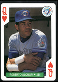 1991 U.S. Playing Card Co. Major League All-Stars #Q♥ Roberto Alomar