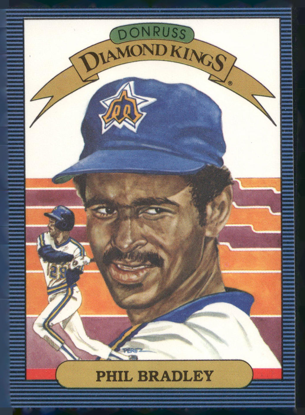 1986 Leaf #22 Phil Bradley