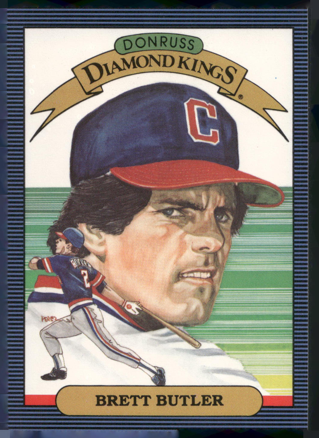 1986 Leaf #12 Brett Butler