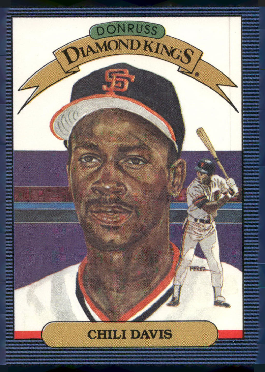1986 Leaf #6 Chili Davis